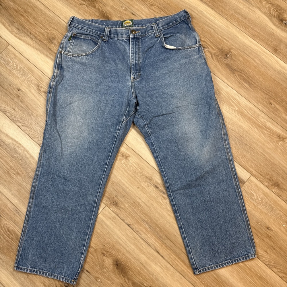Men's‎ Cabela's Straight Leg Medium Wash Jeans 42X30